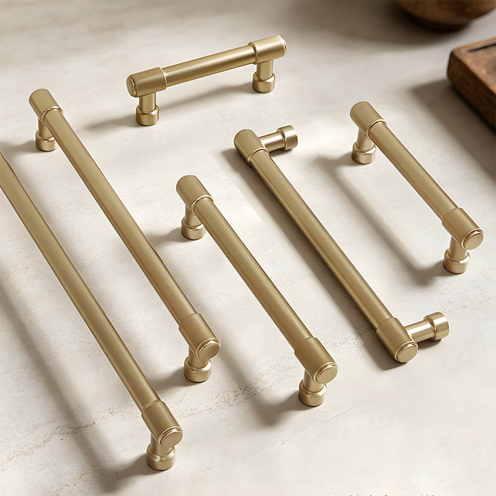 Champagne Gold Kitchen Cupboard Handles & Drawer Pulls