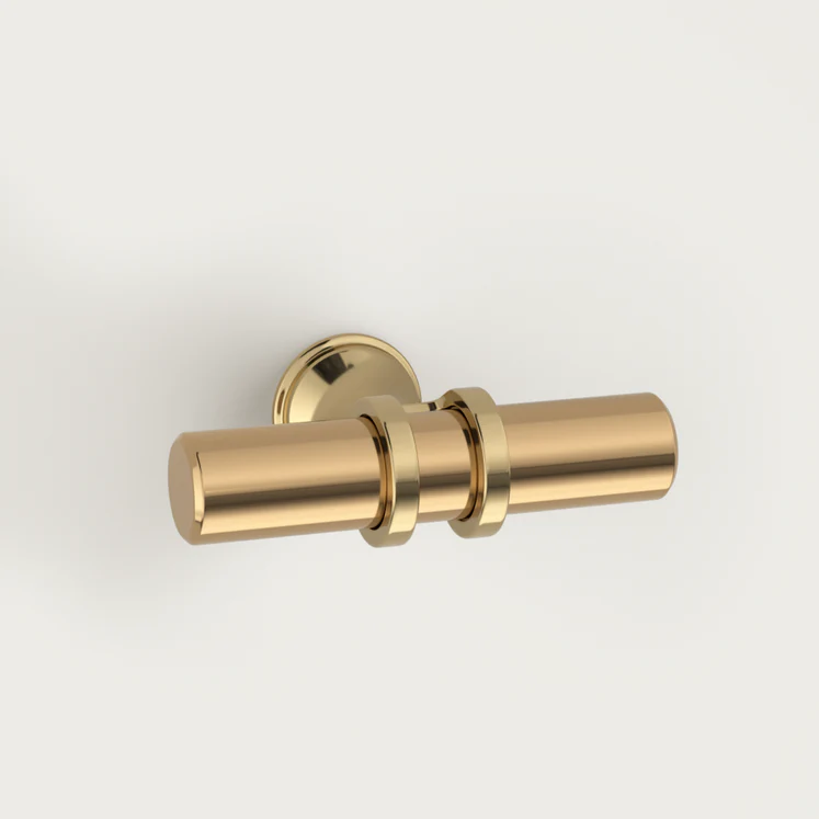 Gold Zinc Alloy European Style Cabinet Pull Handles for Kitchen