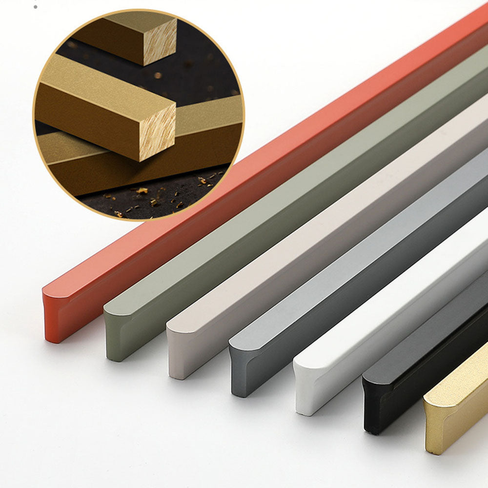 Large Aluminum Alloy Colourful Drawer Handles