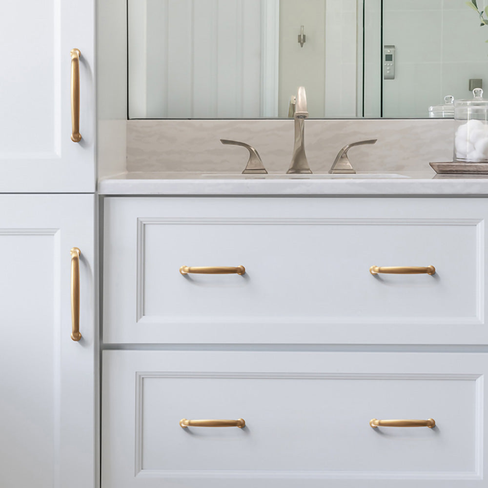 Classic Gold Bow Kitchen Drawer Cabinet Handles