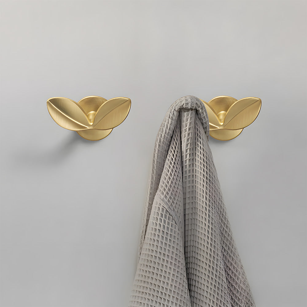 Modern Leaf Shape Coat Single Wall Hook