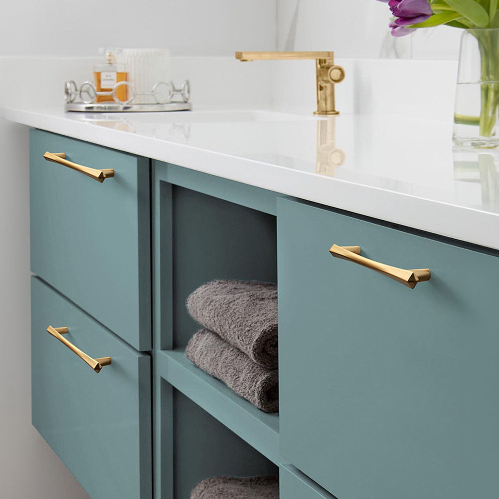 Classic Gold Cabinet Pulls and Dresser Knobs for Kitchen