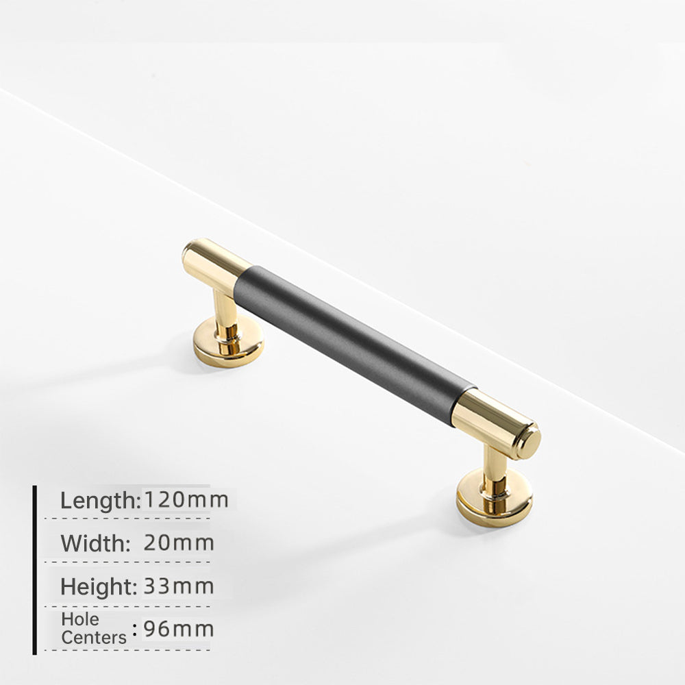Modern Grey Satin Finish Cabinet Bar Handles Pulls