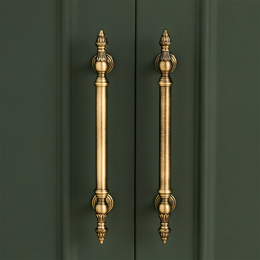 Antique Bronze Solid Brass Cupboard Handles & Cabinet Knobs