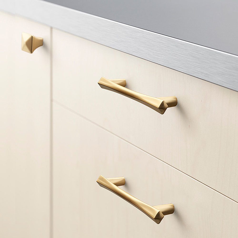 Classic Gold Cabinet Pulls and Dresser Knobs for Kitchen