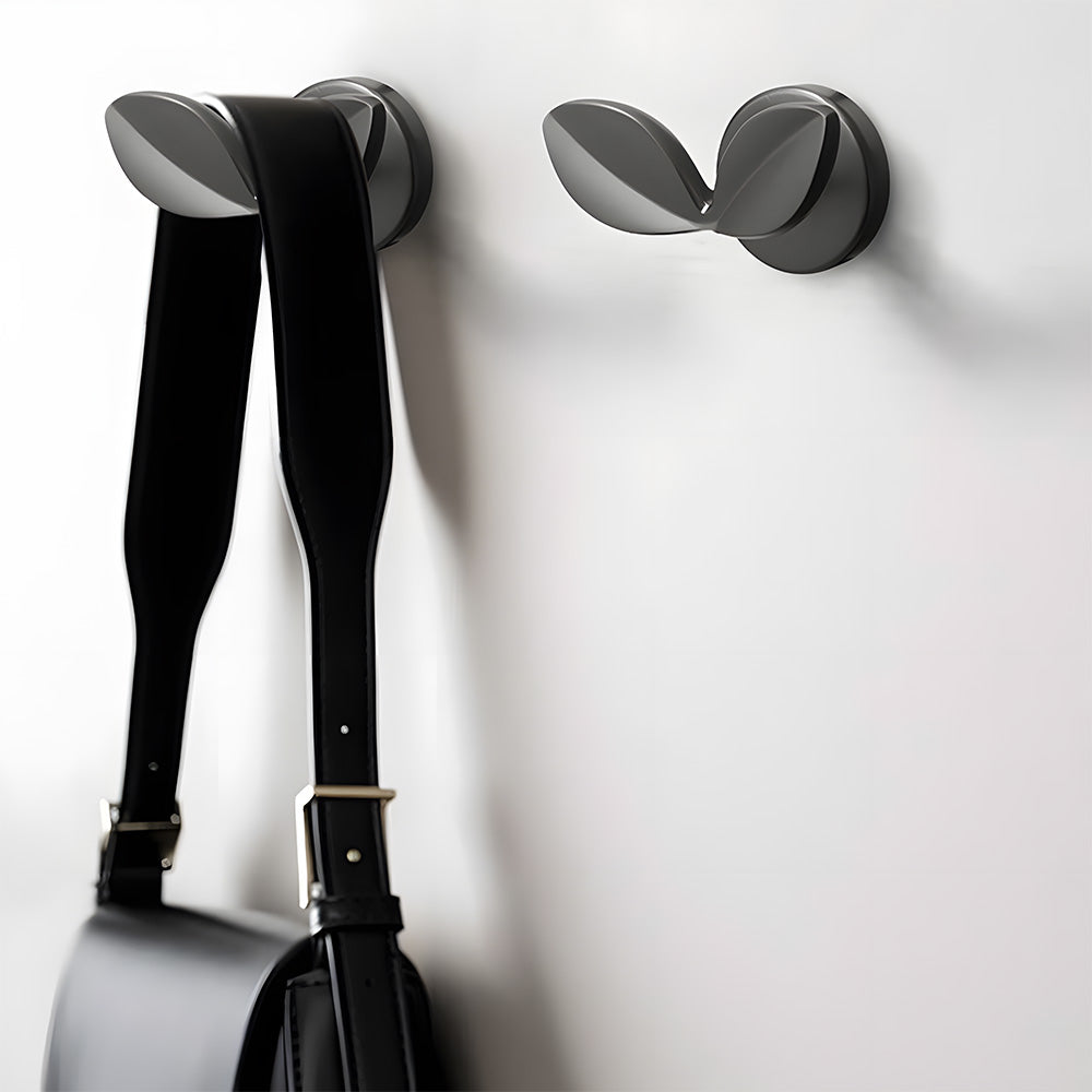 Modern Leaf Shape Coat Single Wall Hook