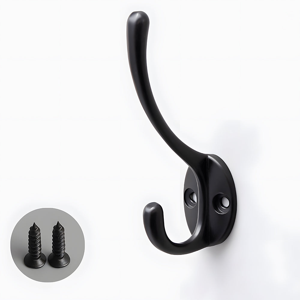 Classic Metal Wall Mounted Single Hook
