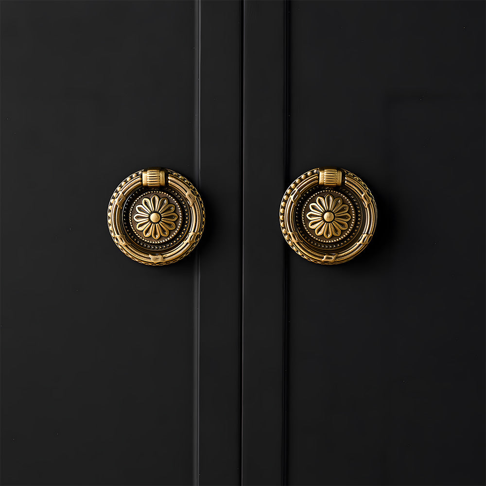 Antique Bronze Solid Brass Cupboard Handles & Cabinet Knobs