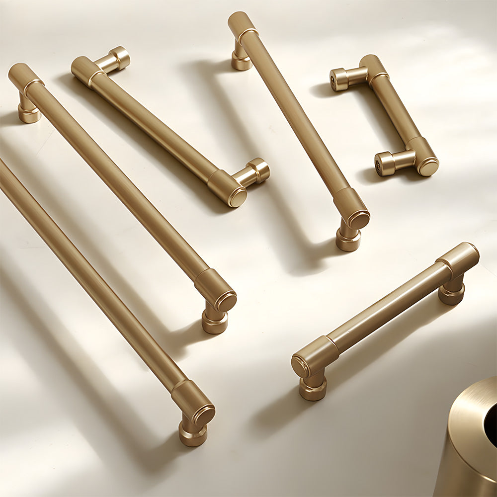 Champagne Gold Kitchen Cupboard Handles & Drawer Pulls