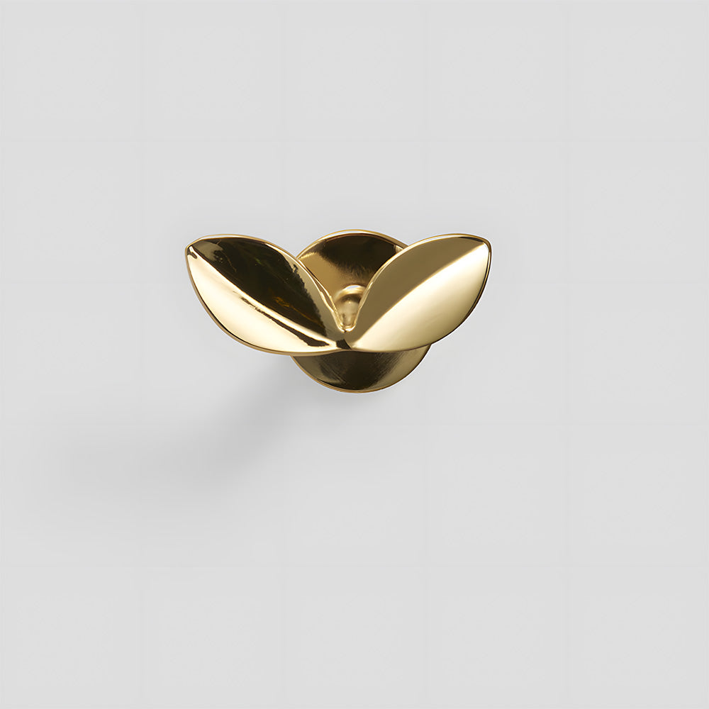 Modern Leaf Shape Coat Single Wall Hook