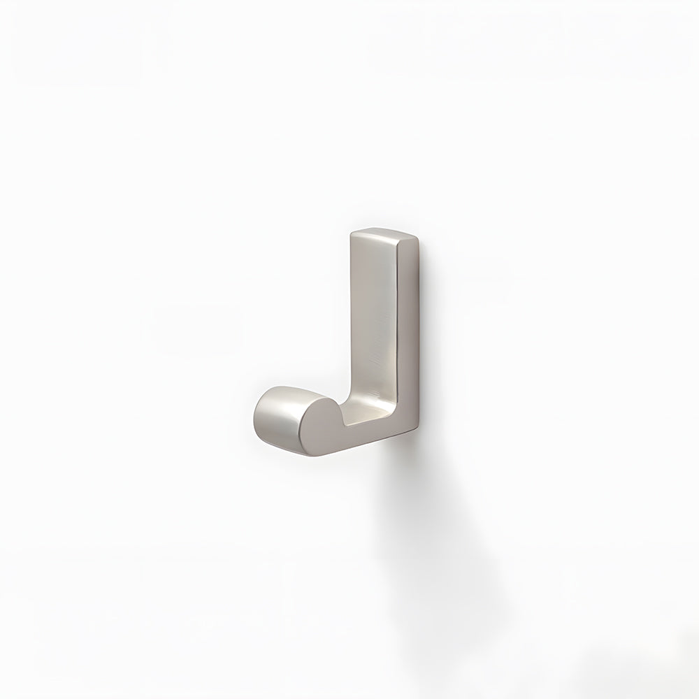 Modern Black & Silver Metal Wall Hook
