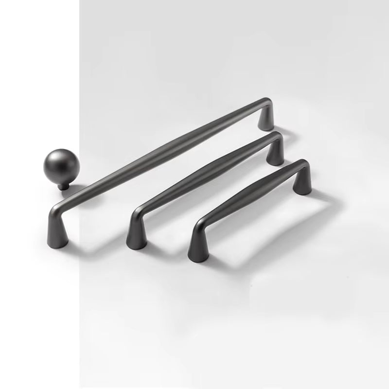 Modern Pearl Gray Cabinet Handles Furniture Door Pulls