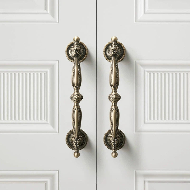 Retro Cabinet Handles and Knobs Vintage Wardrobe Drawer Pulls