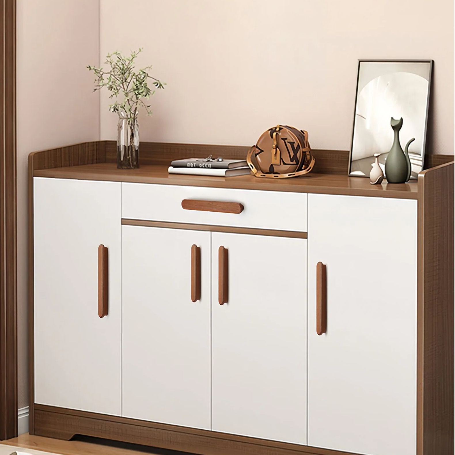 Modern Walnut Cupboard Cabinet Handles for Kitchen