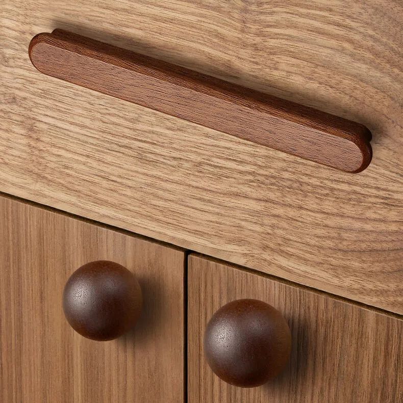 Modern Walnut Cupboard Cabinet Handles for Kitchen