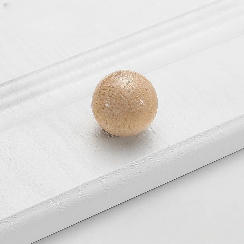 Modern Beech Cupboard Pulls for Kitchen