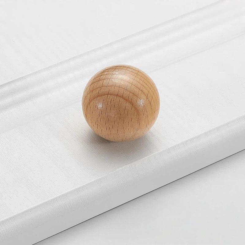Modern Beech Cupboard Pulls for Kitchen