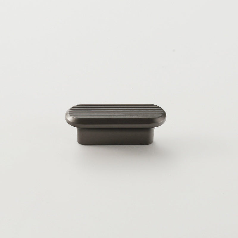 Modern Pearl Gray Zinc Alloy T-Bar Handles for Wardrobe Cabinet and Drawer Doors