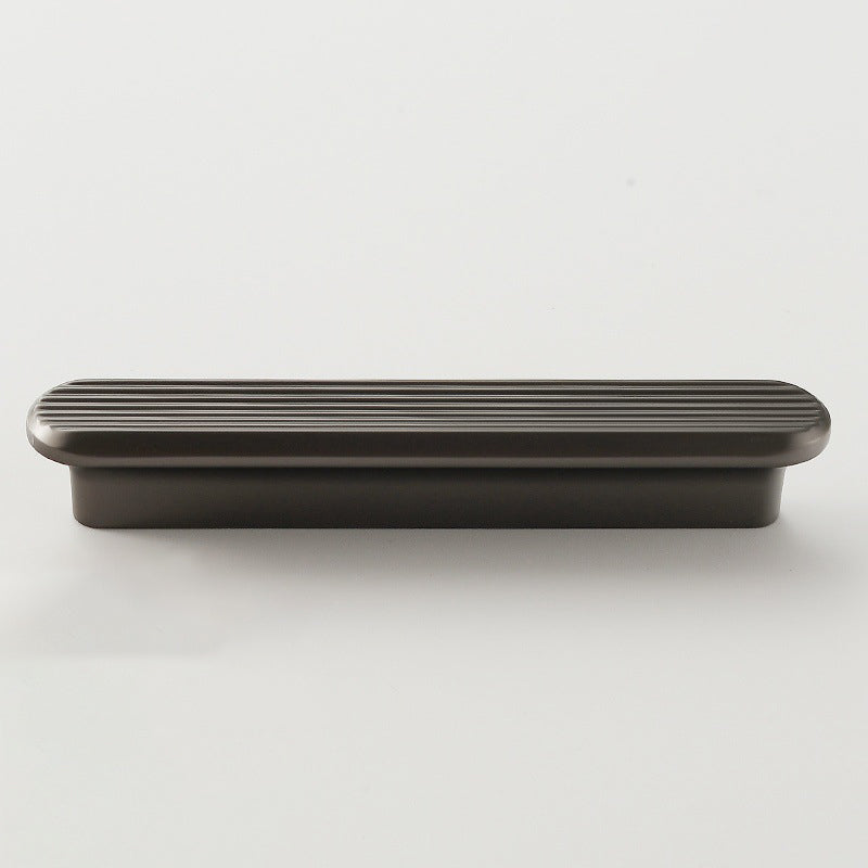 Modern Pearl Gray Zinc Alloy T-Bar Handles for Wardrobe Cabinet and Drawer Doors