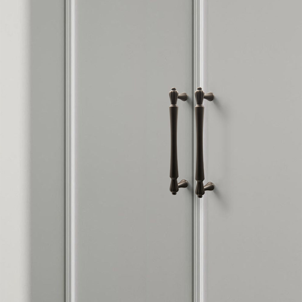 Grey Bar Cabinet Drawer Pull Handles
