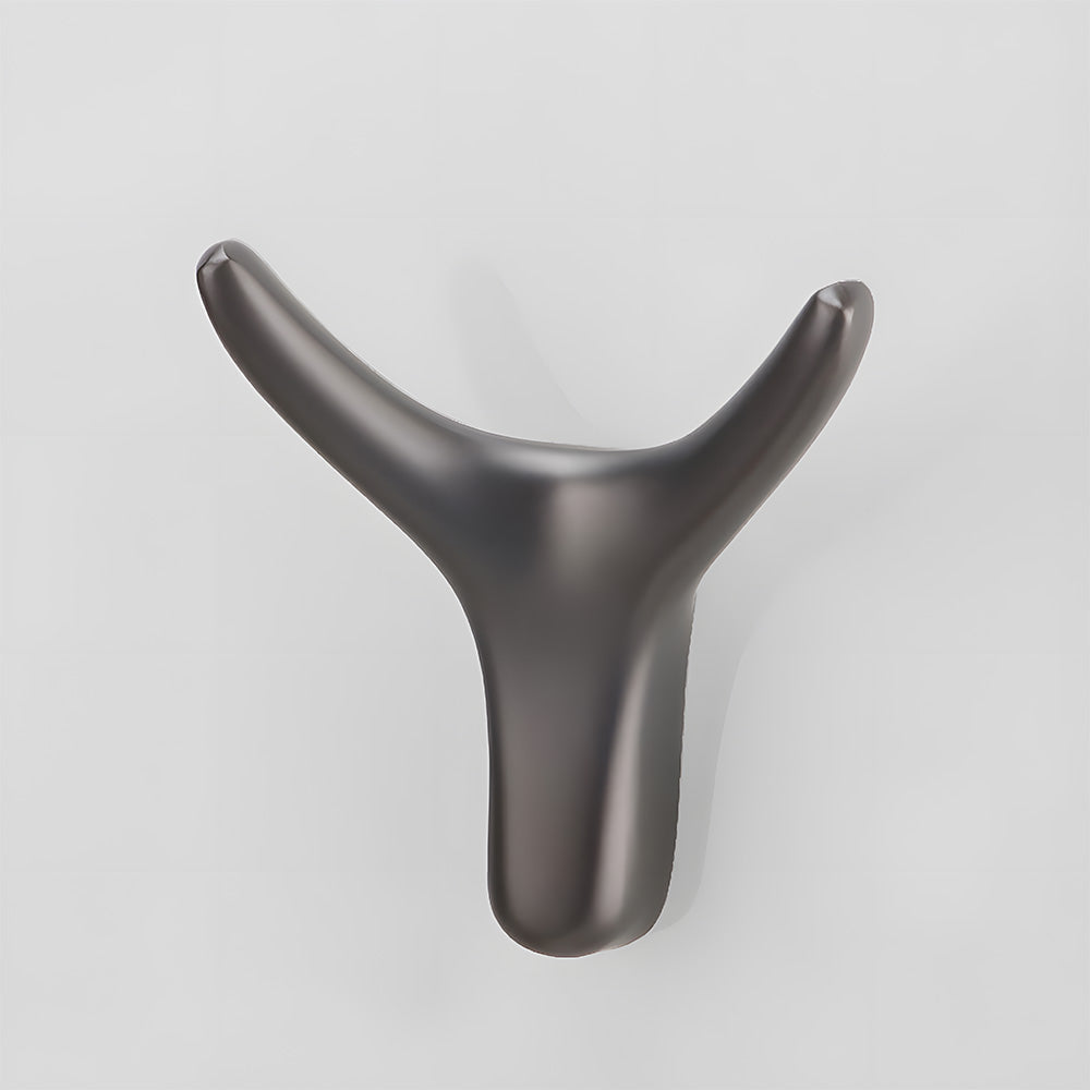 Decorative Metal Antler Single Wall Hook