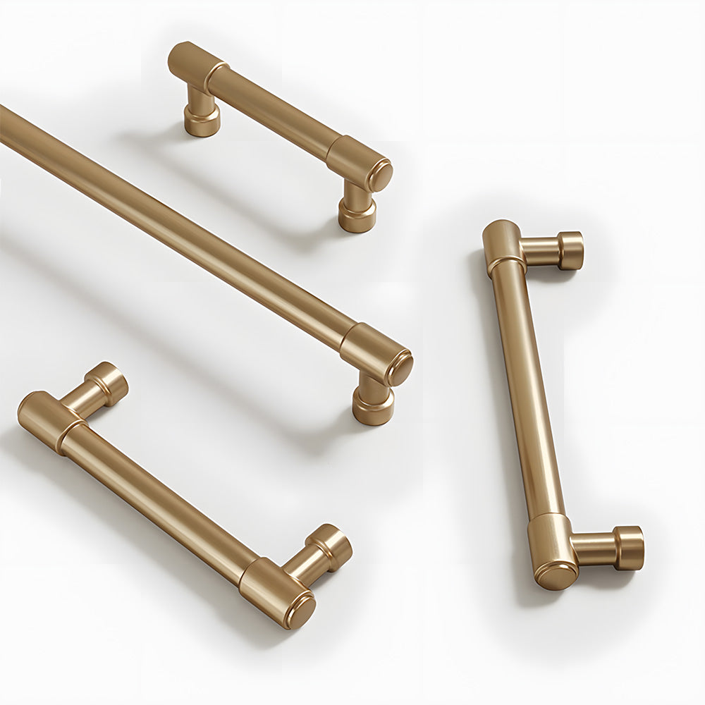 Champagne Gold Kitchen Cupboard Handles & Drawer Pulls