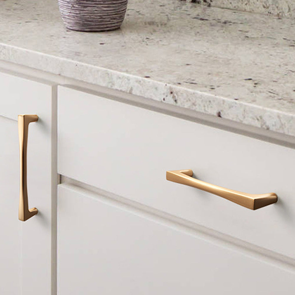 Gold Modern Kitchen Cabinet Door Bar Handles Pulls