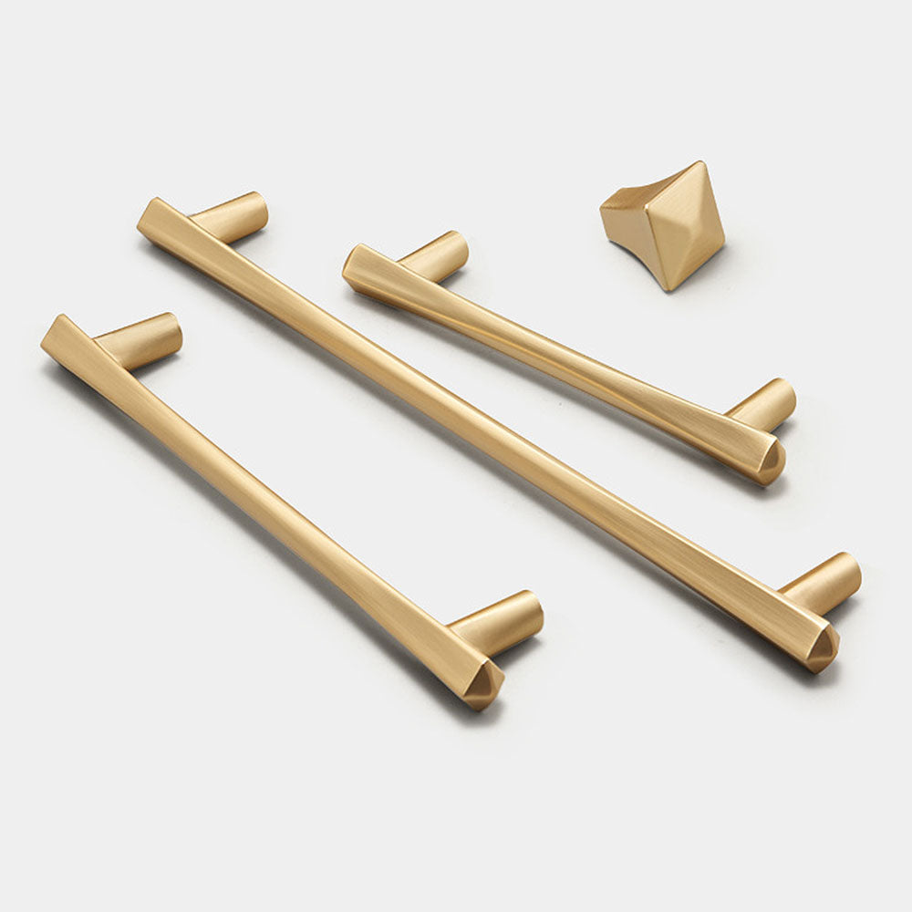 Classic Gold Cabinet Pulls and Dresser Knobs for Kitchen