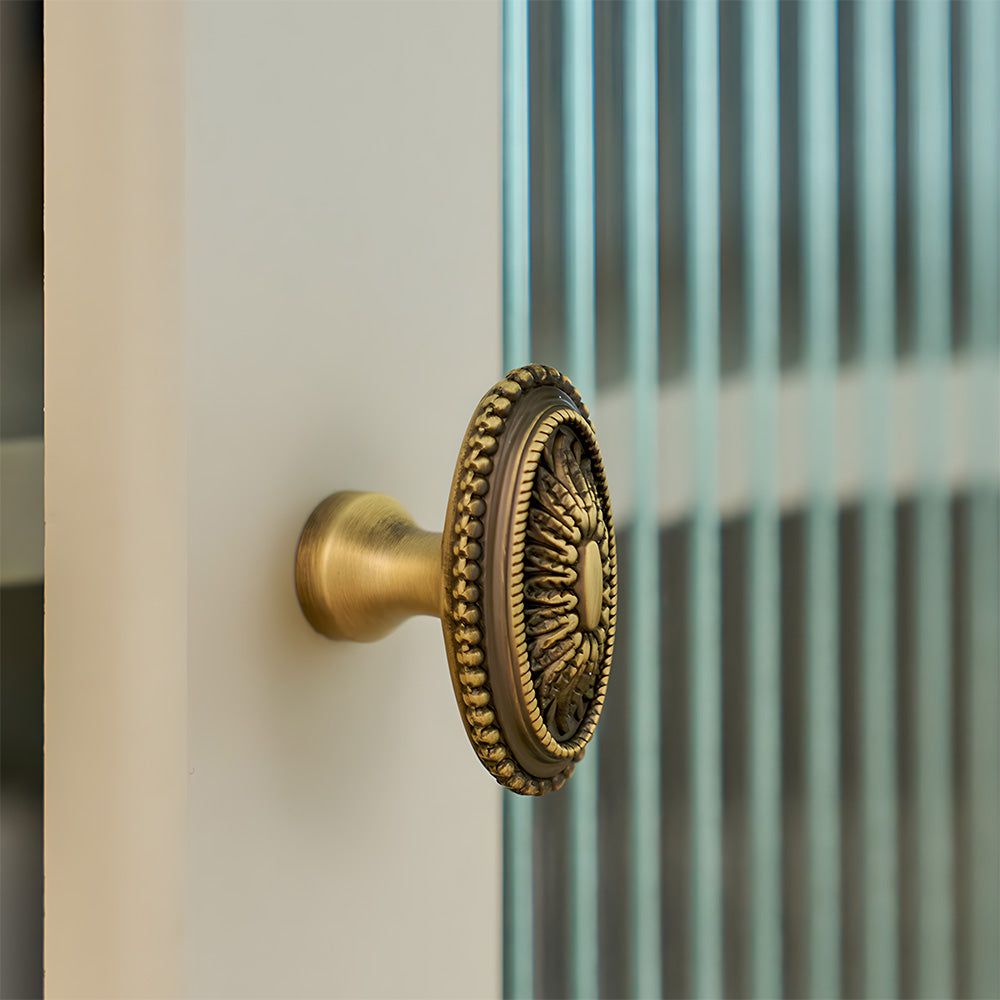 Antique Bronze Solid Brass Cupboard Handles & Cabinet Knobs