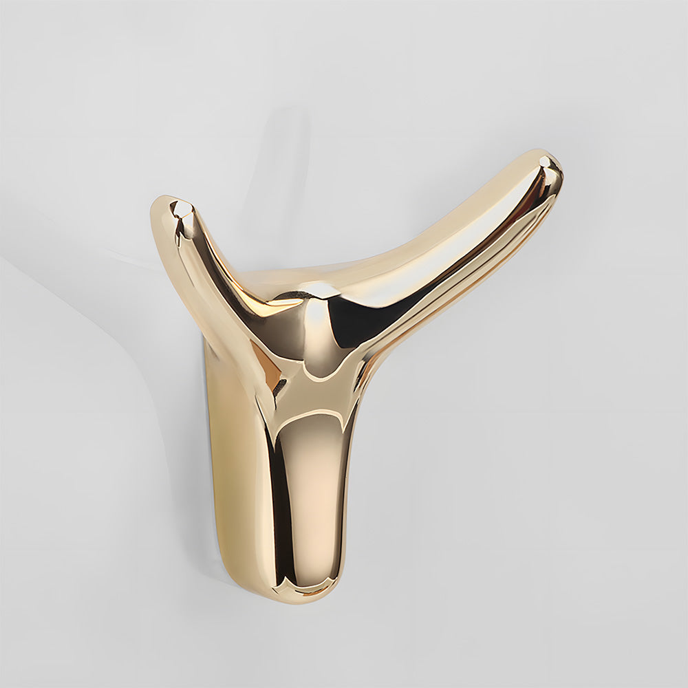 Decorative Metal Antler Single Wall Hook
