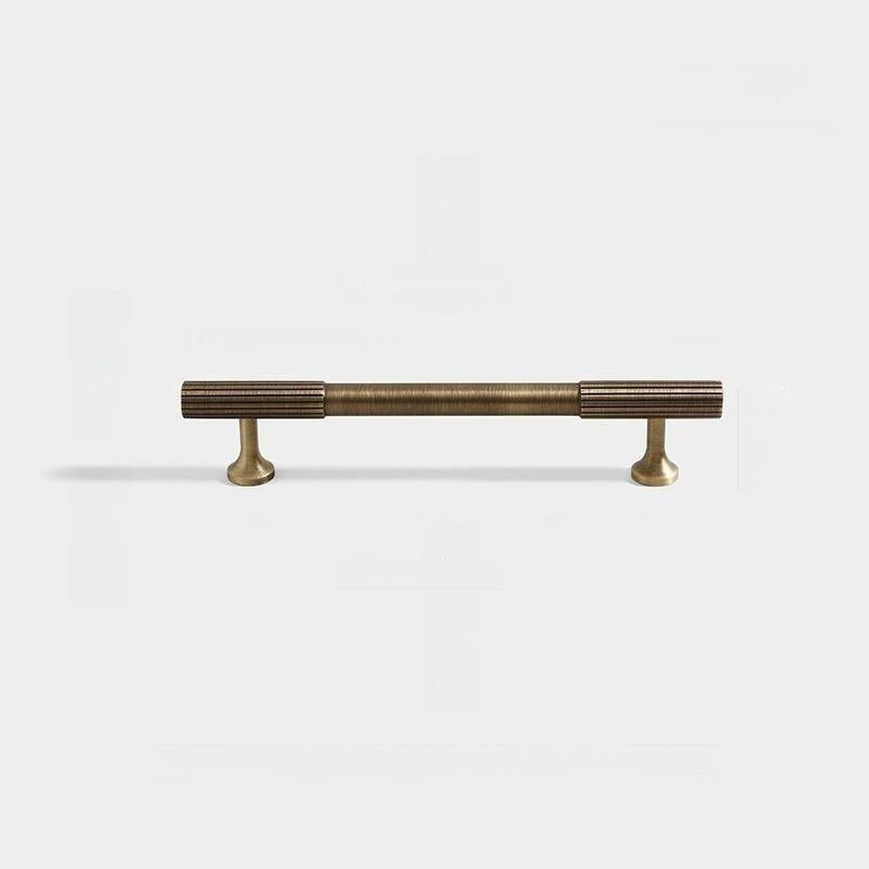 Luxury Stripe Pure Copper Antique Bronze Cabinet Handles