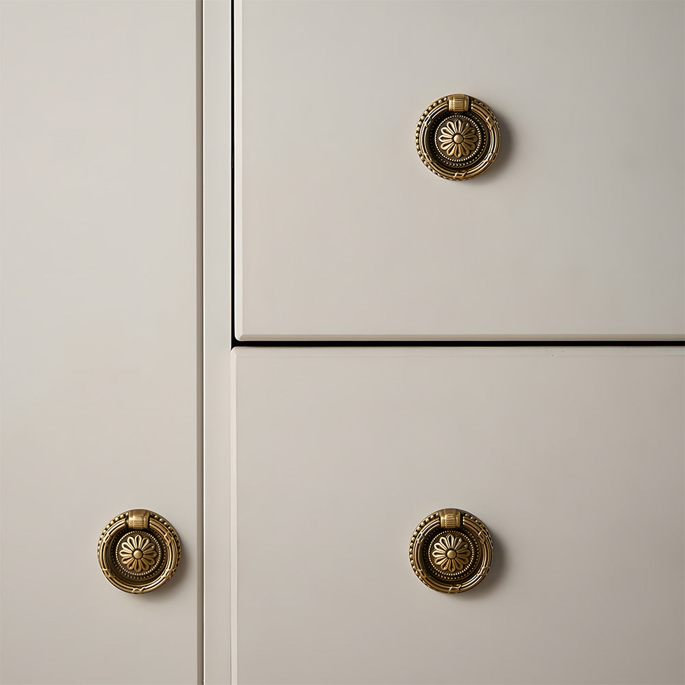 Antique Bronze Solid Brass Cupboard Handles & Cabinet Knobs