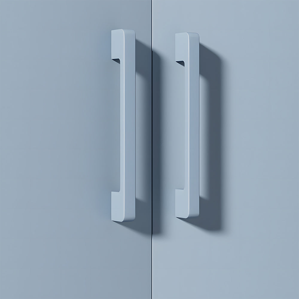 Simple Multi-Coloured Drawer Pulls Cupboard Handles