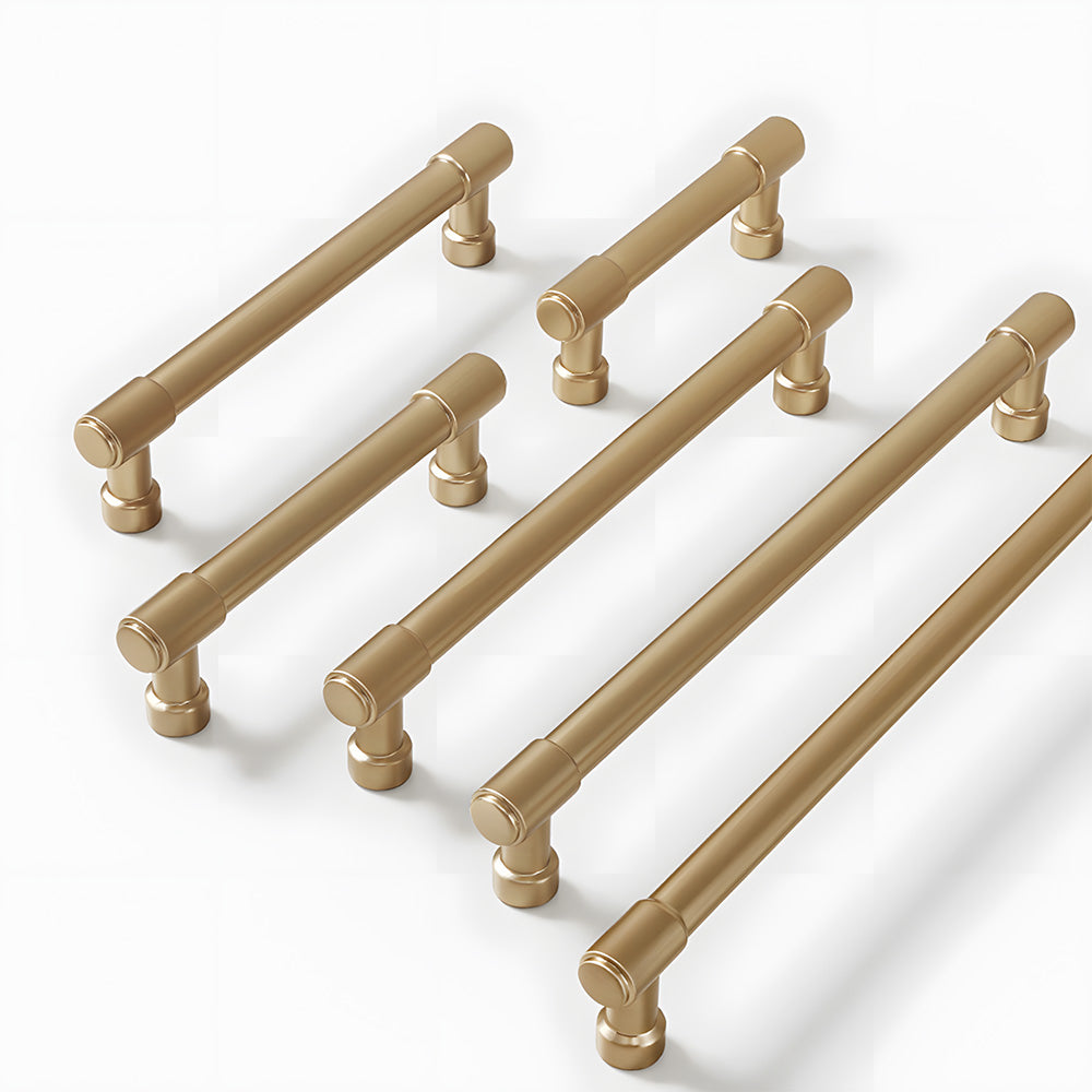 Champagne Gold Kitchen Cupboard Handles & Drawer Pulls
