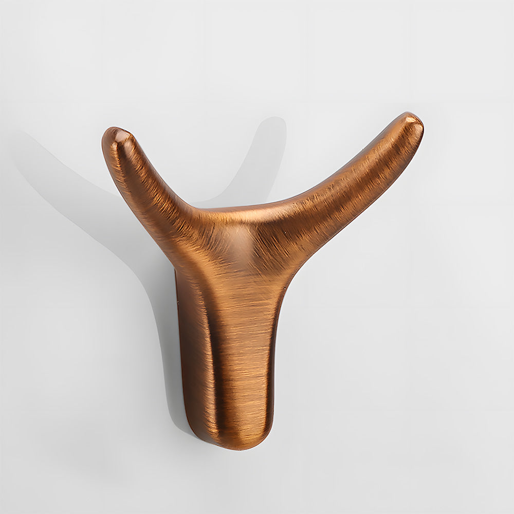 Decorative Metal Antler Single Wall Hook