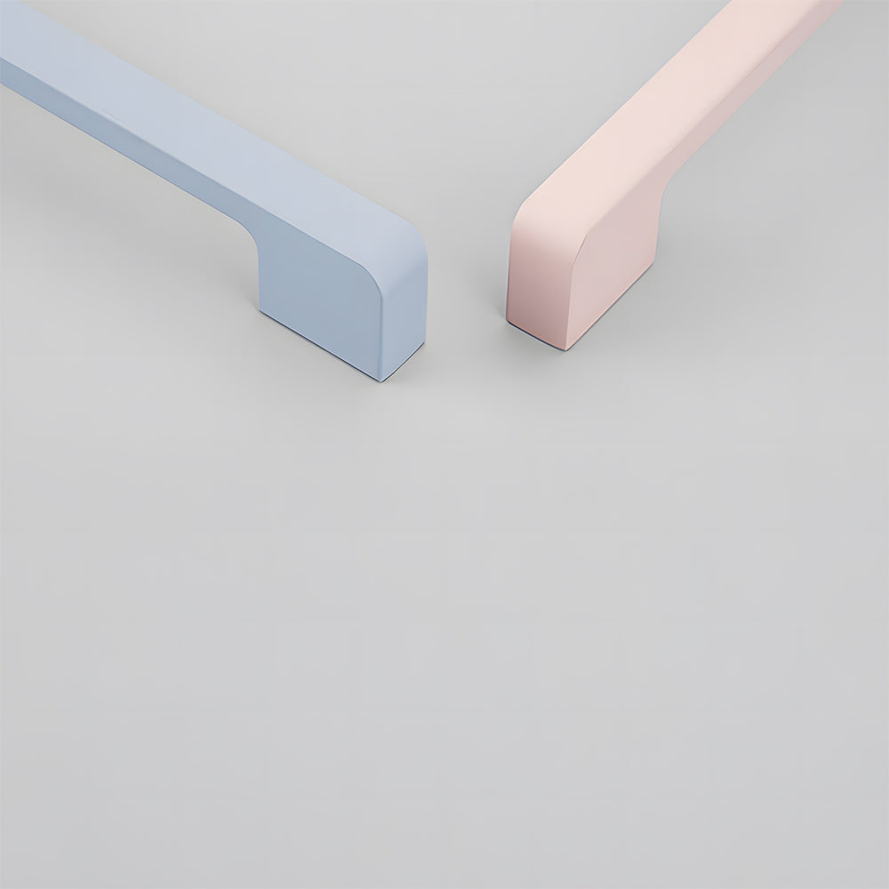 Simple Multi-Coloured Drawer Pulls Cupboard Handles