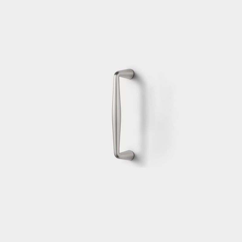 Brushed Nickel Cabinet Handles Zinc Alloy Drawer Pulls