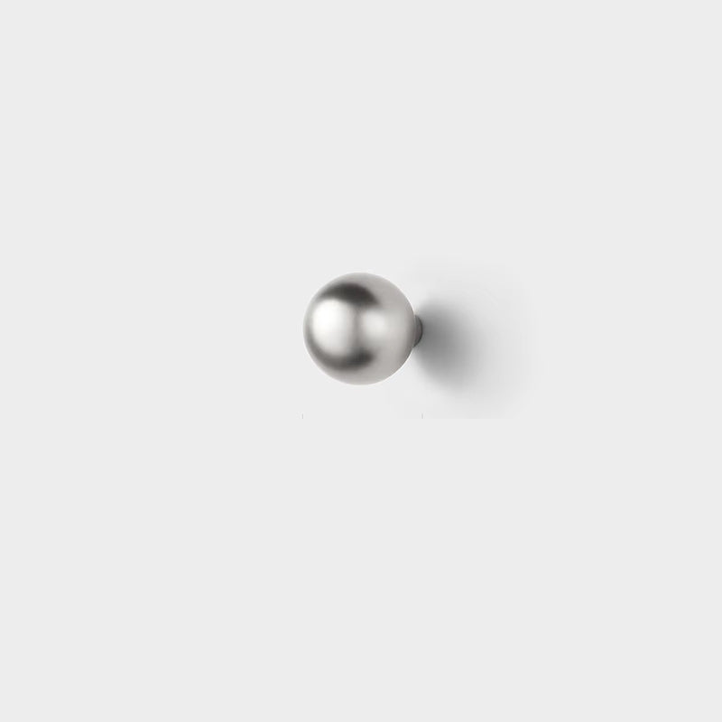 Brushed Nickel Cabinet Handles Zinc Alloy Drawer Pulls