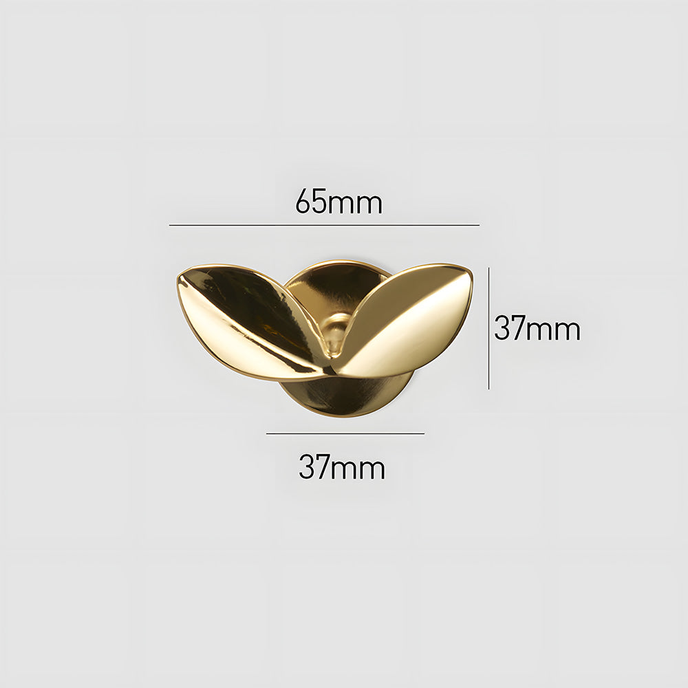 Modern Leaf Shape Coat Single Wall Hook