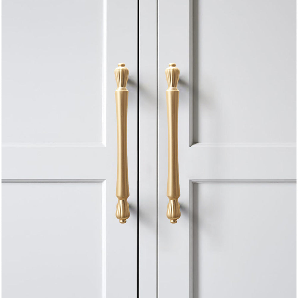 Luxury Gold Bar Cabinet Handles Pulls For Kitchen Bathroom