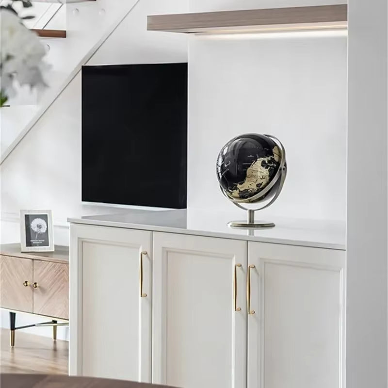 Brushed Gold Zinc Alloy Cabinet Handles for Furniture