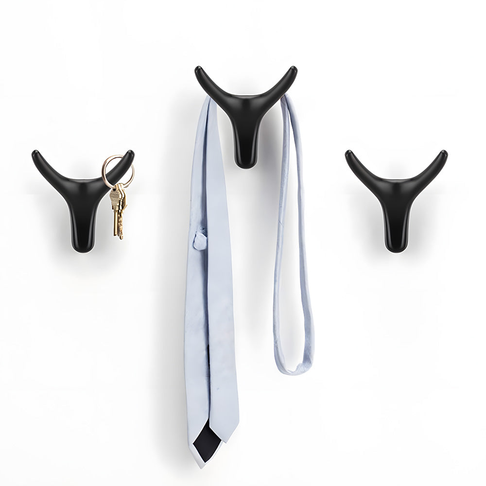Decorative Metal Antler Single Wall Hook