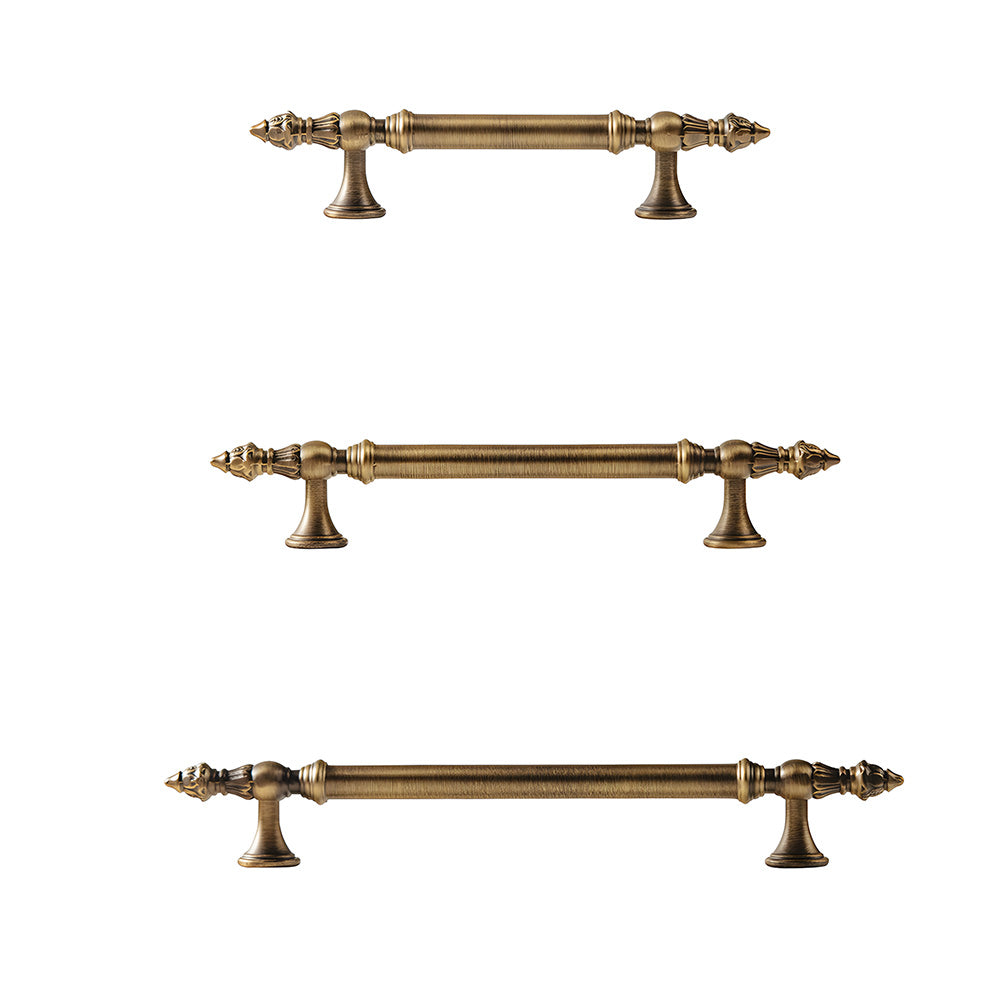 Antique Bronze Solid Brass Cupboard Handles & Cabinet Knobs