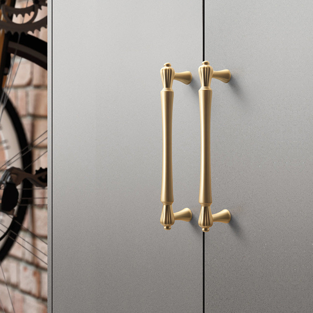 Luxury Gold Bar Cabinet Handles Pulls For Kitchen Bathroom