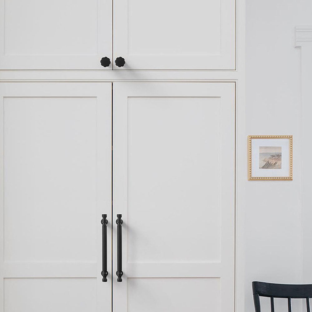 Black Contemporary Kitchen Cabinet Handles Pulls