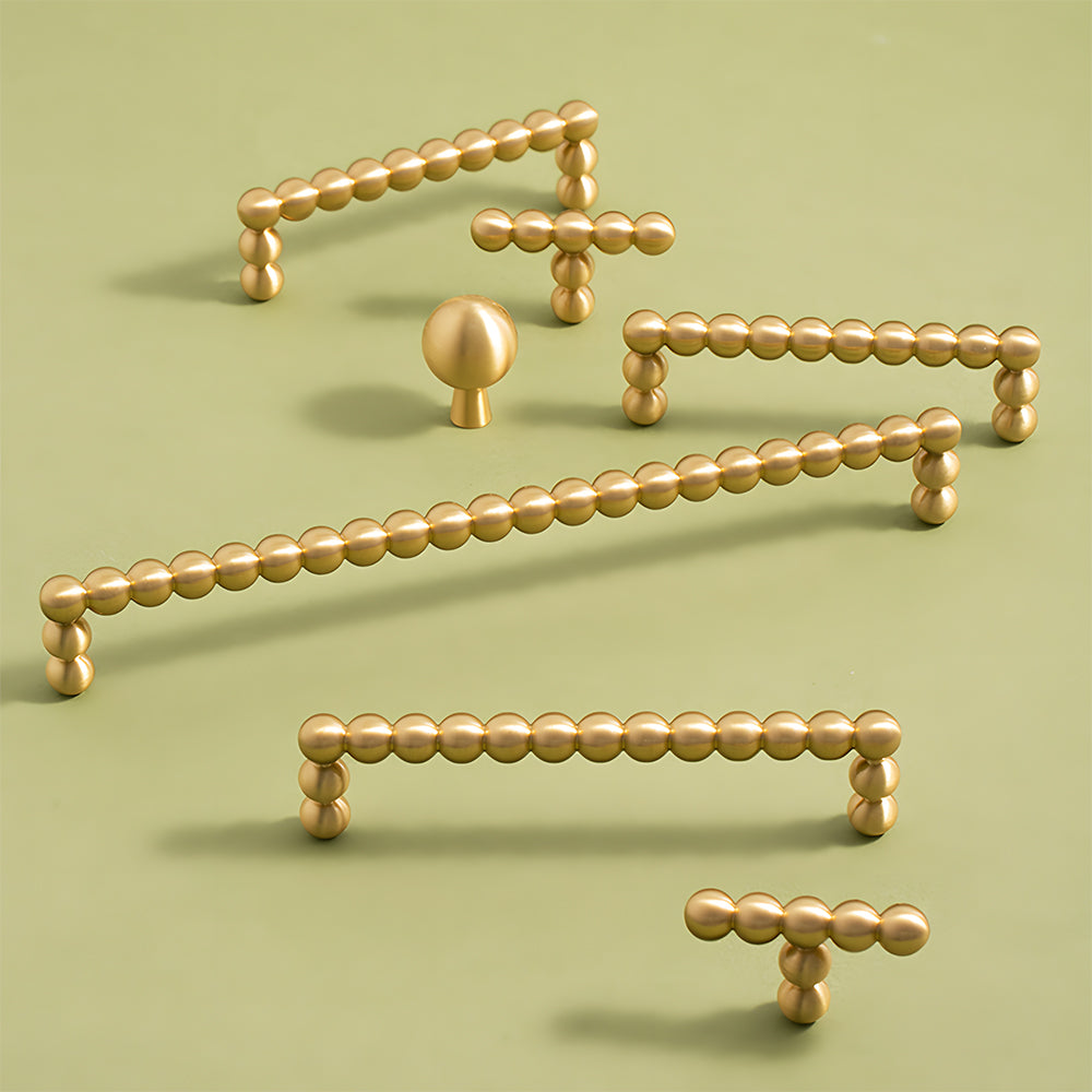 Antique Brass Gold Kitchen Cabinet Handles