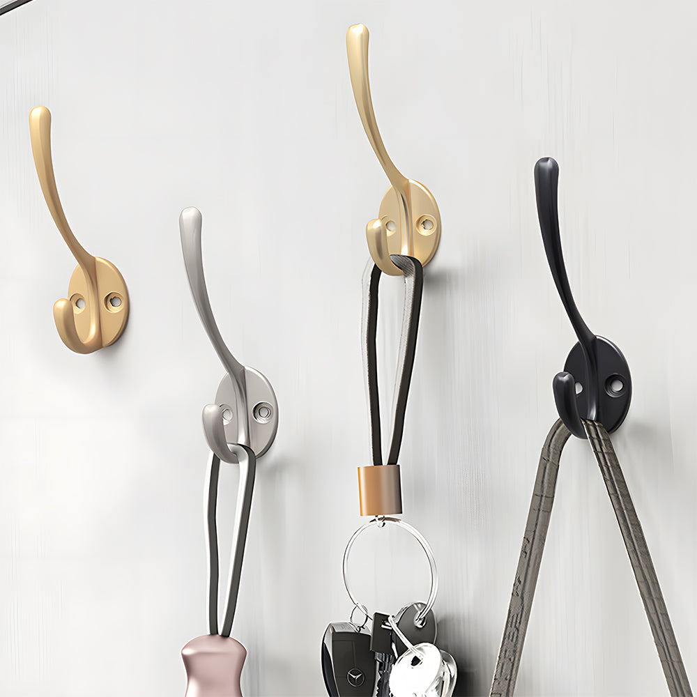 Classic Metal Wall Mounted Single Hook