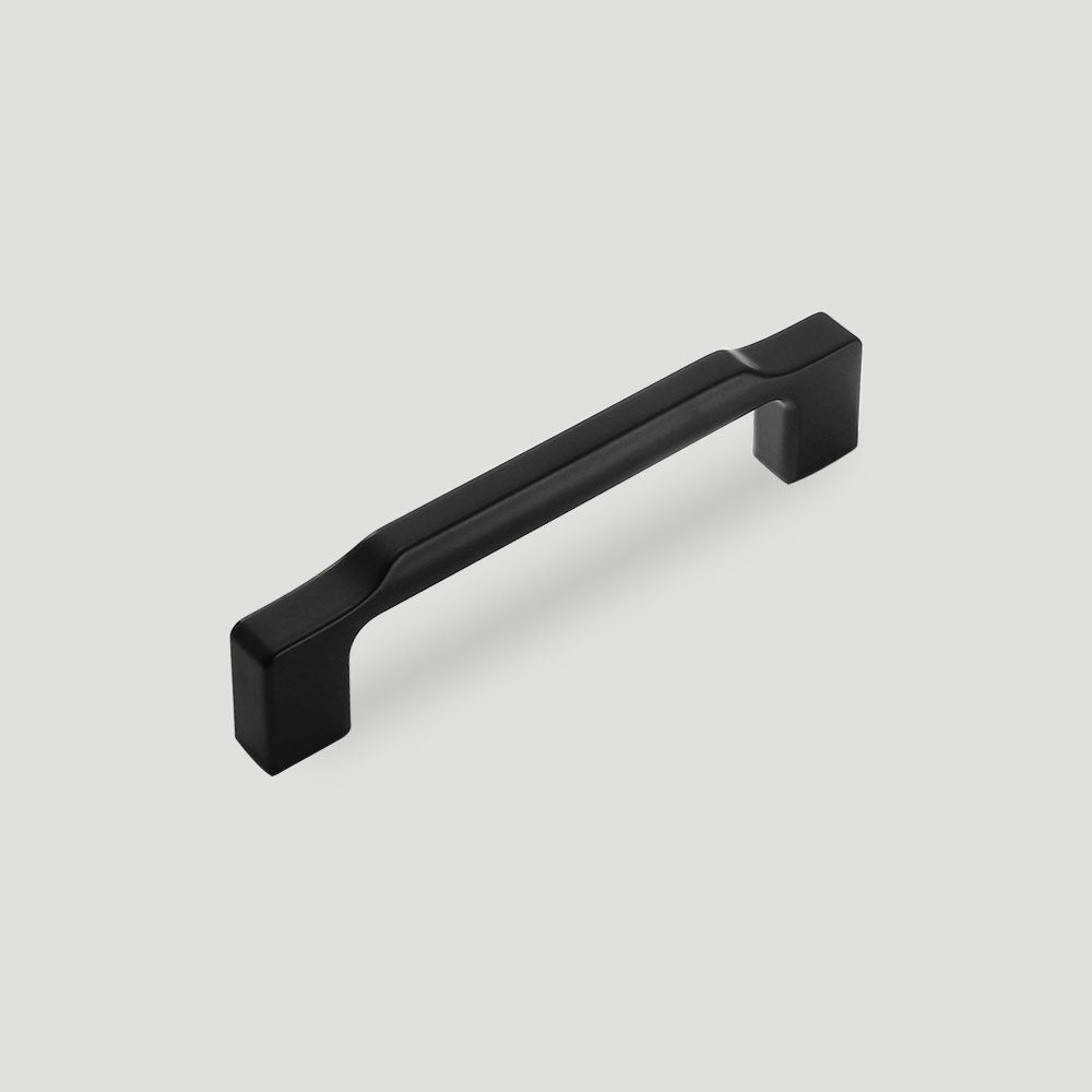 Elegant Black Zinc Alloy Square Cabinet Pulls and Handles