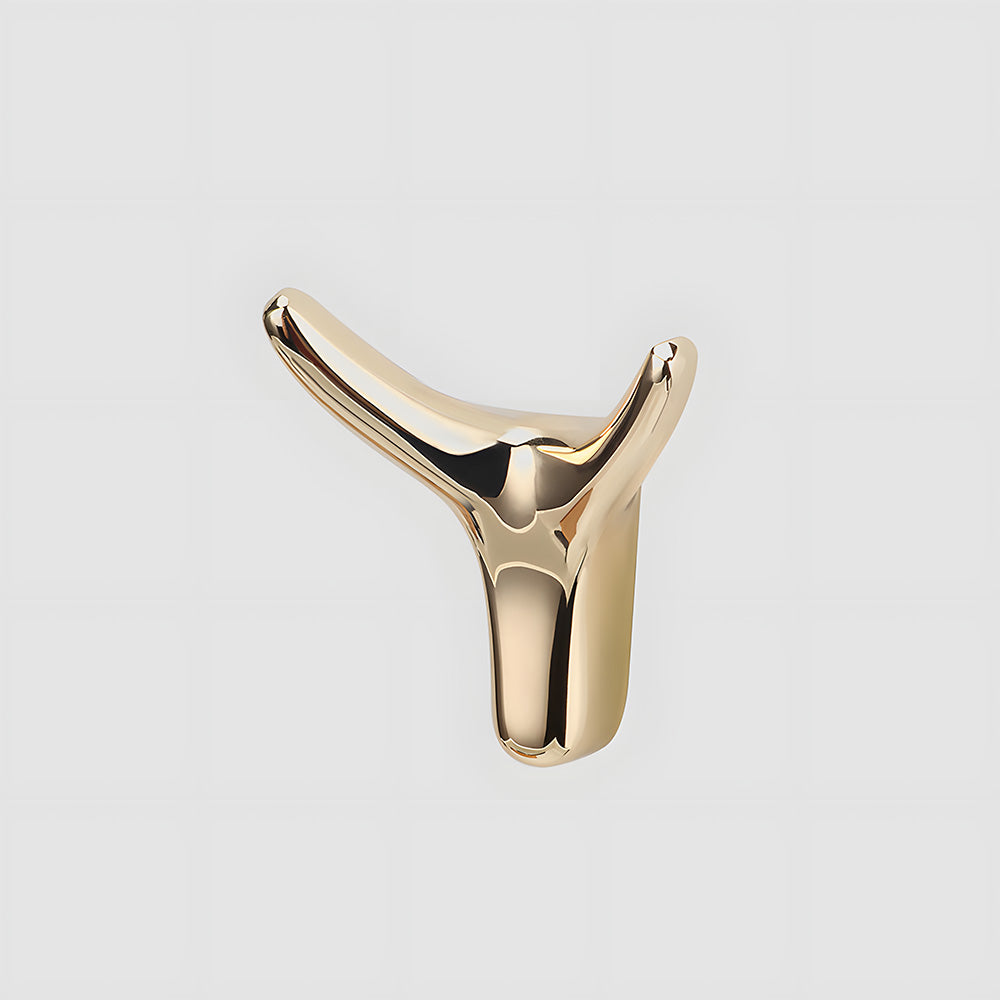 Decorative Metal Antler Single Wall Hook