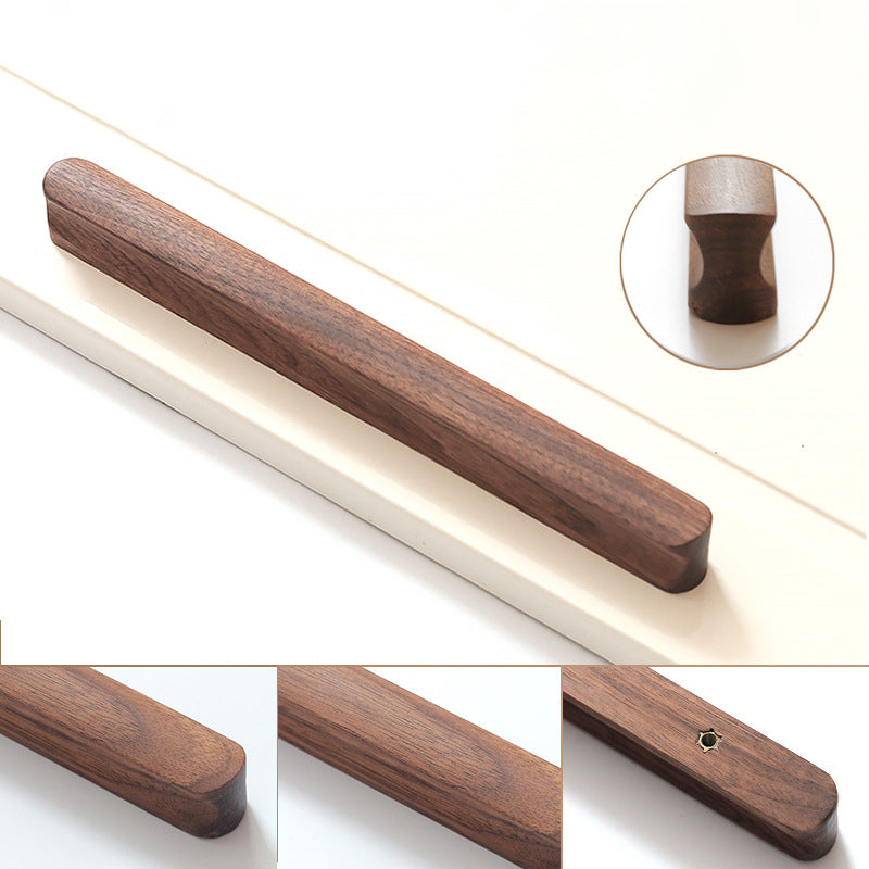 Walnut Cabinet Handles Drawer Cupboard Door Pulls